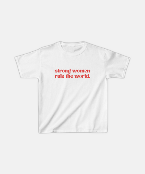 "STRONG WOMEN" BABY TEE