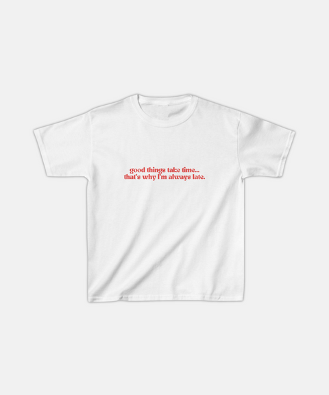 "GOOD THINGS" BABY TEE