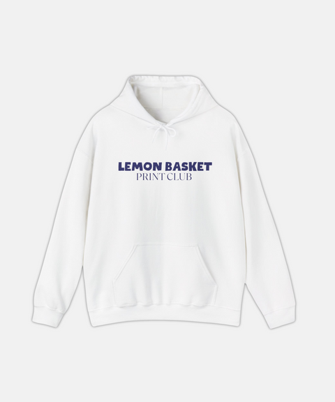 "LEMON BASKET PRINT CLUB" HOODIE